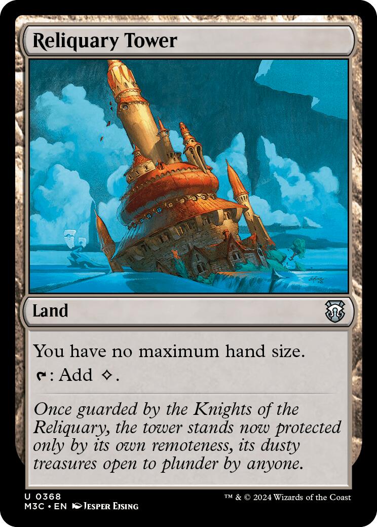 Reliquary Tower [Modern Horizons 3 Commander] | Deep Dive Games St. Marys