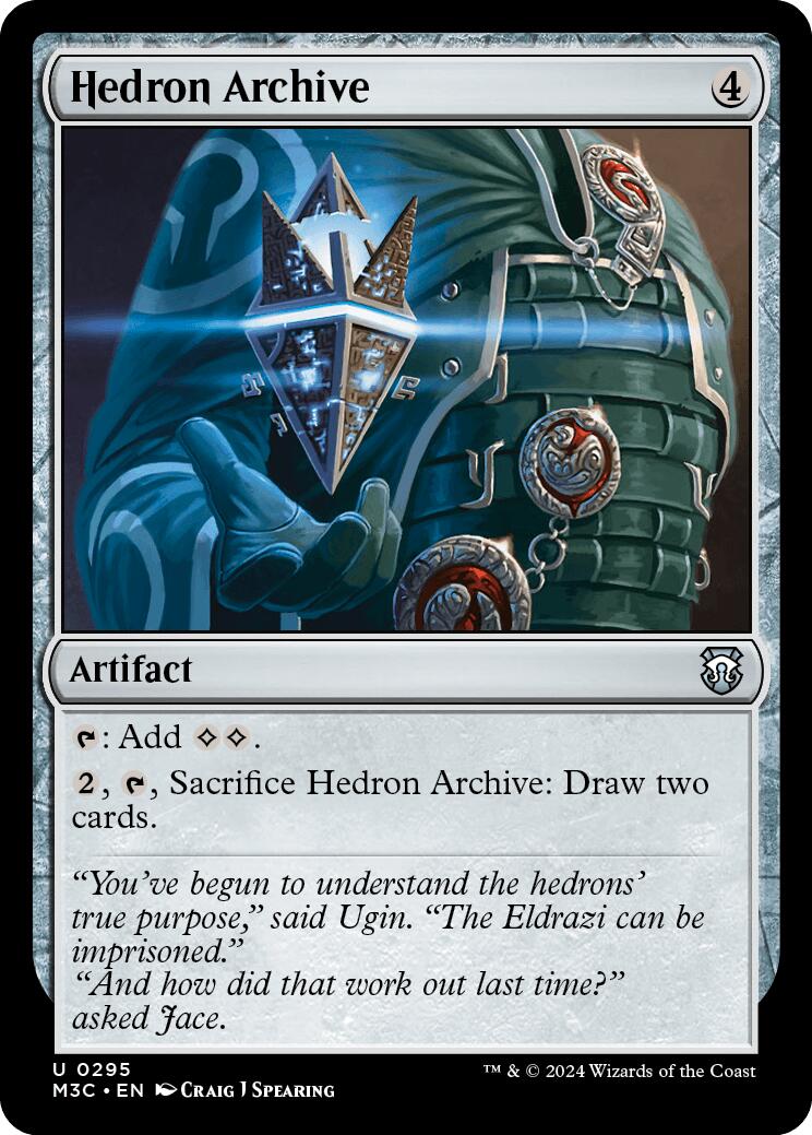 Hedron Archive [Modern Horizons 3 Commander] | Deep Dive Games St. Marys