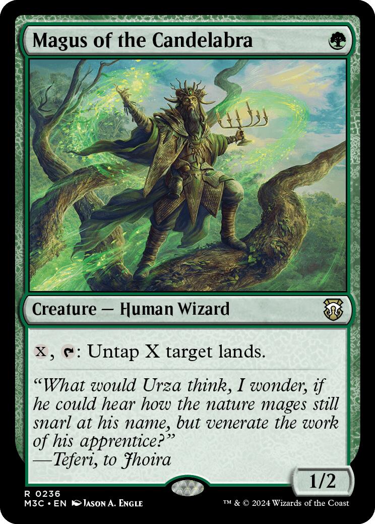 Magus of the Candelabra [Modern Horizons 3 Commander] | Deep Dive Games St. Marys