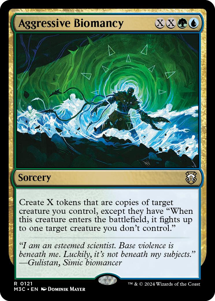 Aggressive Biomancy [Modern Horizons 3 Commander] | Deep Dive Games St. Marys
