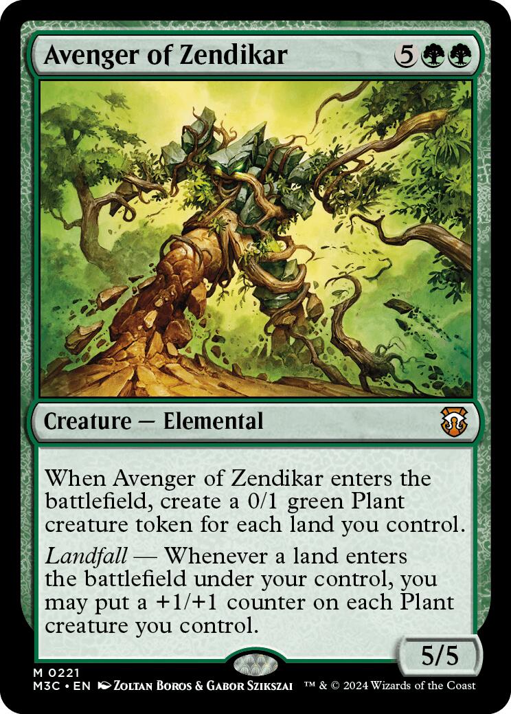 Avenger of Zendikar [Modern Horizons 3 Commander] | Deep Dive Games St. Marys