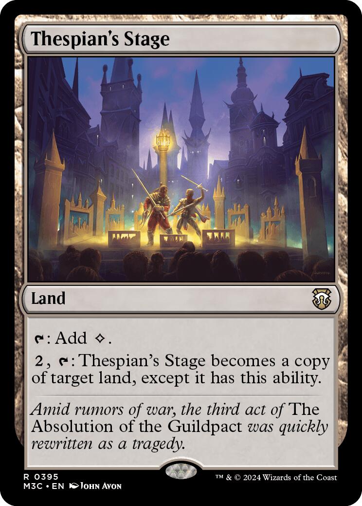 Thespian's Stage [Modern Horizons 3 Commander] | Deep Dive Games St. Marys