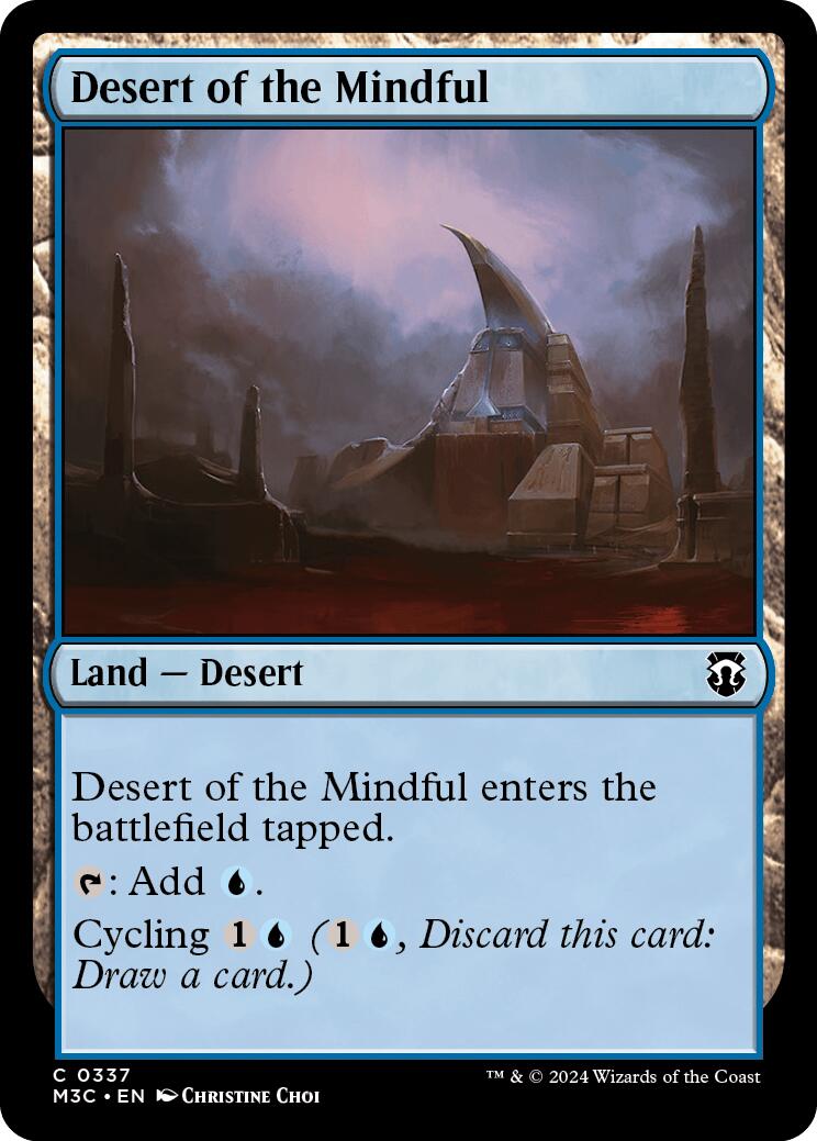 Desert of the Mindful [Modern Horizons 3 Commander] | Deep Dive Games St. Marys