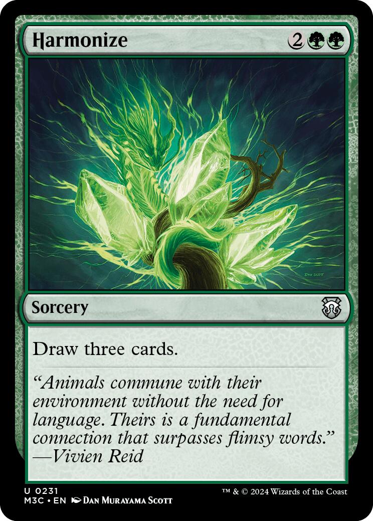 Harmonize [Modern Horizons 3 Commander] | Deep Dive Games St. Marys