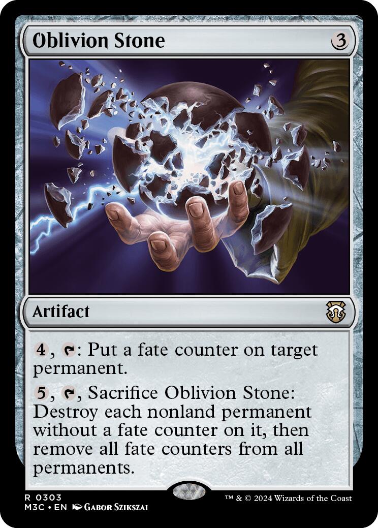 Oblivion Stone [Modern Horizons 3 Commander] | Deep Dive Games St. Marys