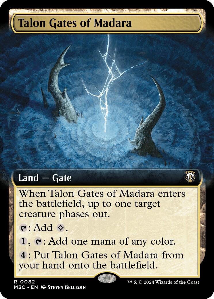 Talon Gates of Madara (Extended Art) [Modern Horizons 3 Commander] | Deep Dive Games St. Marys