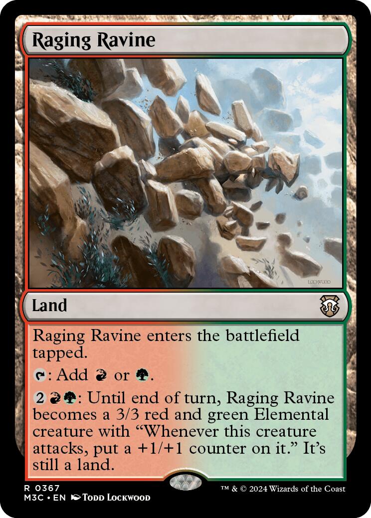 Raging Ravine [Modern Horizons 3 Commander] | Deep Dive Games St. Marys