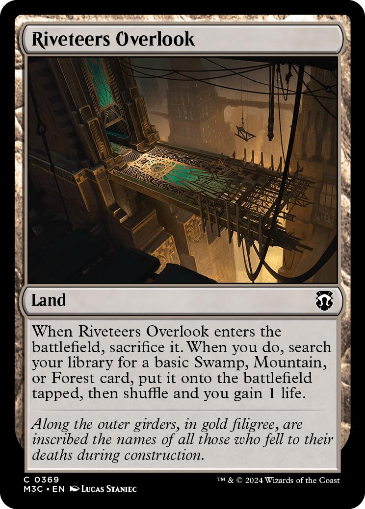 Riveteers Overlook [Modern Horizons 3 Commander] | Deep Dive Games St. Marys