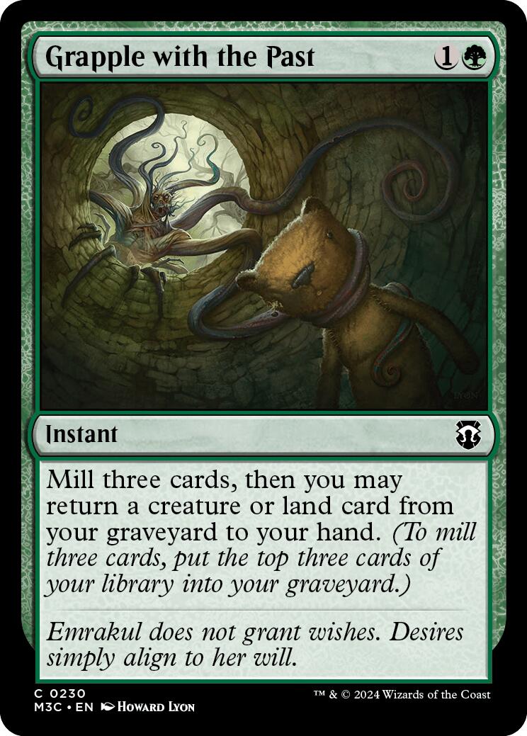 Grapple with the Past [Modern Horizons 3 Commander] | Deep Dive Games St. Marys