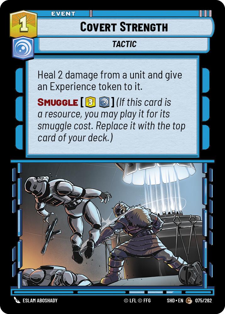 Covert Strength (075/262) (075/262) [Shadows of the Galaxy] | Deep Dive Games St. Marys
