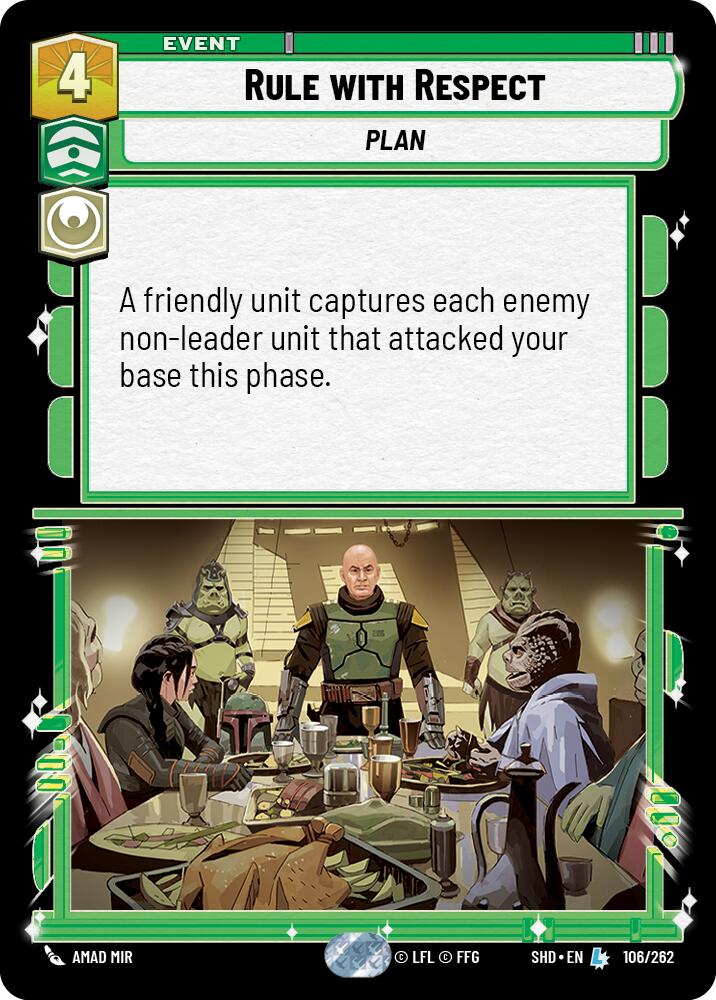 Rule with Respect (106/262) (106/262) [Shadows of the Galaxy] | Deep Dive Games St. Marys