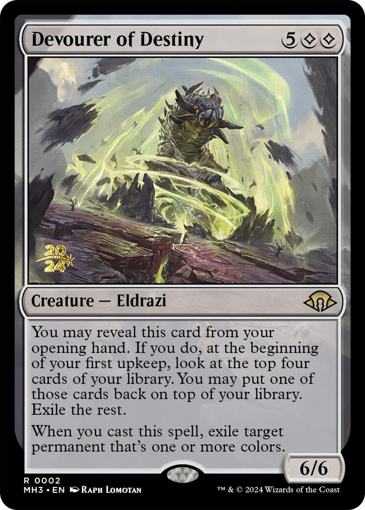 Devourer of Destiny [Modern Horizons 3 Prerelease Promos] | Deep Dive Games St. Marys