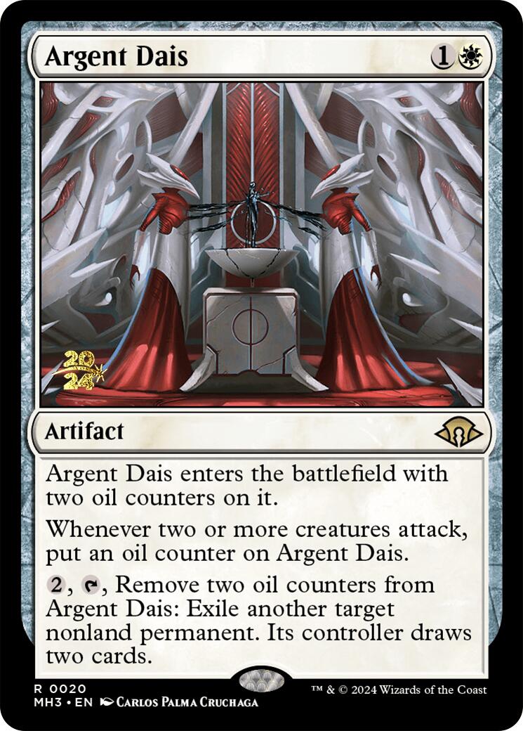 Argent Dais [Modern Horizons 3 Prerelease Promos] | Deep Dive Games St. Marys