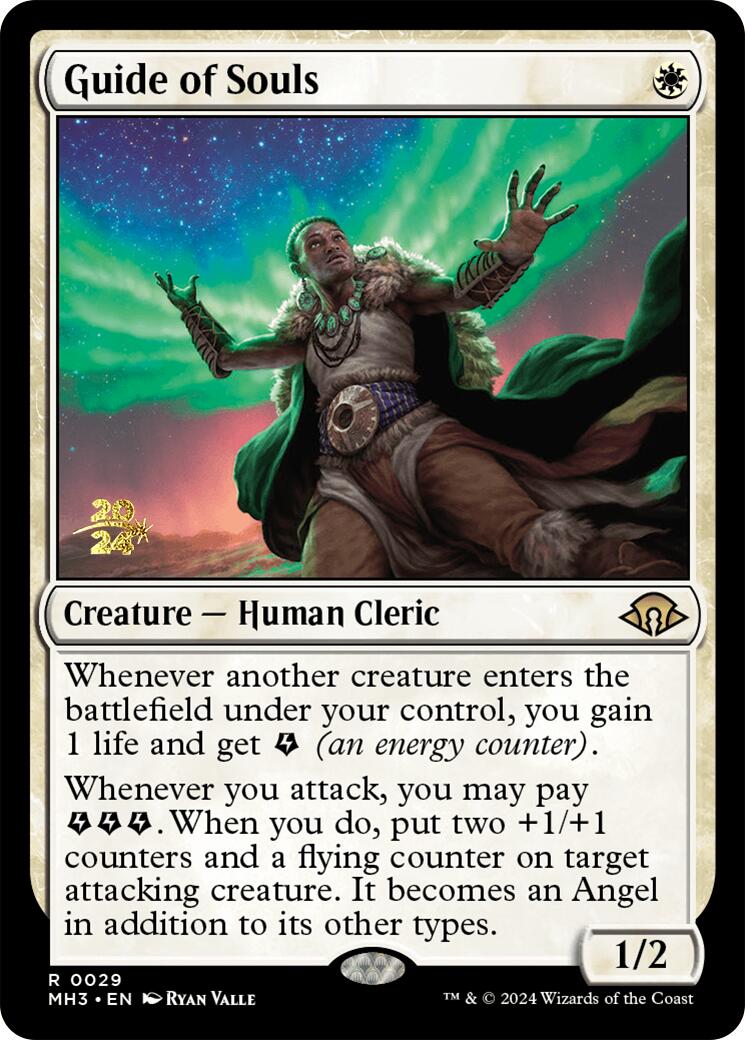 Guide of Souls [Modern Horizons 3 Prerelease Promos] | Deep Dive Games St. Marys