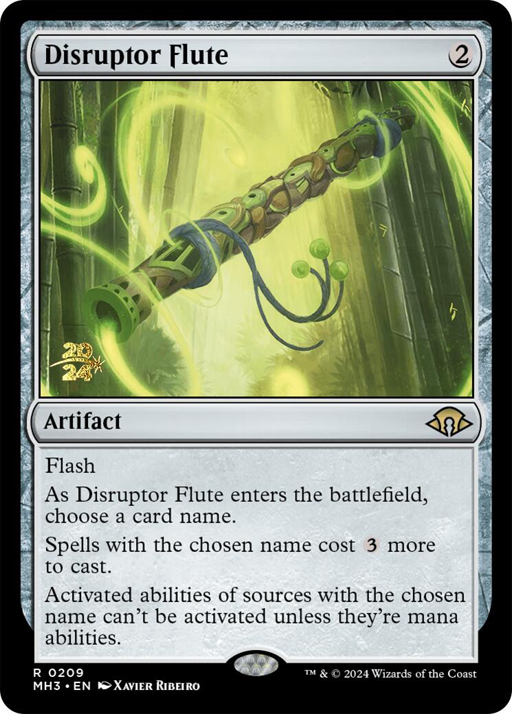Disruptor Flute [Modern Horizons 3 Prerelease Promos] | Deep Dive Games St. Marys