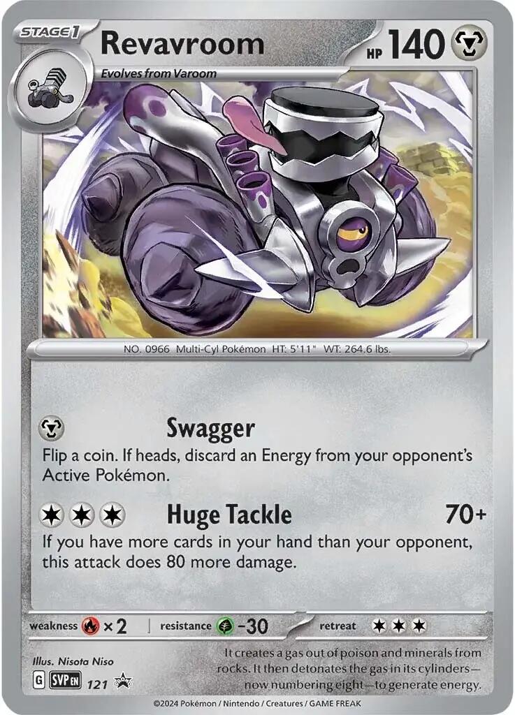 Revavroom (121) [Scarlet & Violet: Black Star Promos] | Deep Dive Games St. Marys