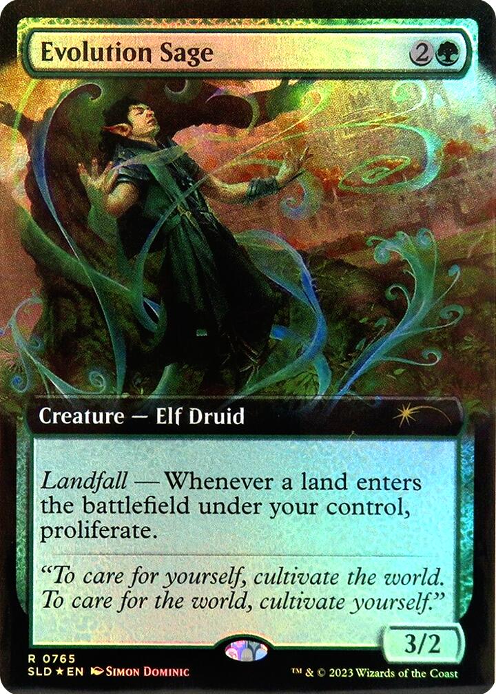 Evolution Sage (Extended Art) [Secret Lair Drop Series] | Deep Dive Games St. Marys