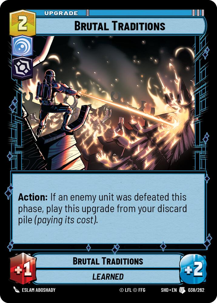 Brutal Traditions (038/262) (038/262) [Shadows of the Galaxy] | Deep Dive Games St. Marys
