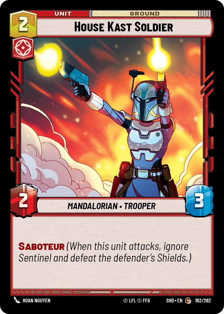 House Kast Soldier (162/262) (162/262) [Shadows of the Galaxy] | Deep Dive Games St. Marys