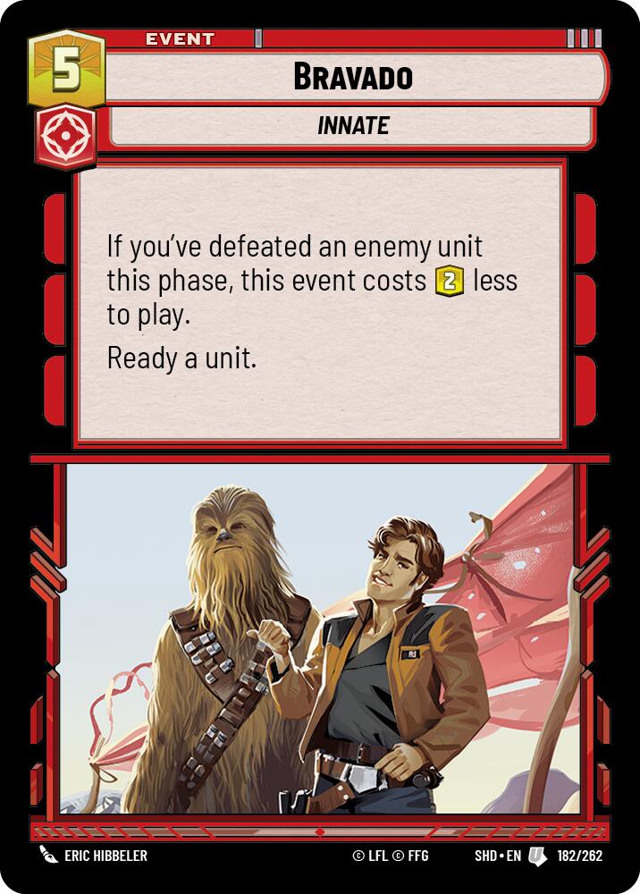 Bravado (182/262) (182/262) [Shadows of the Galaxy] | Deep Dive Games St. Marys