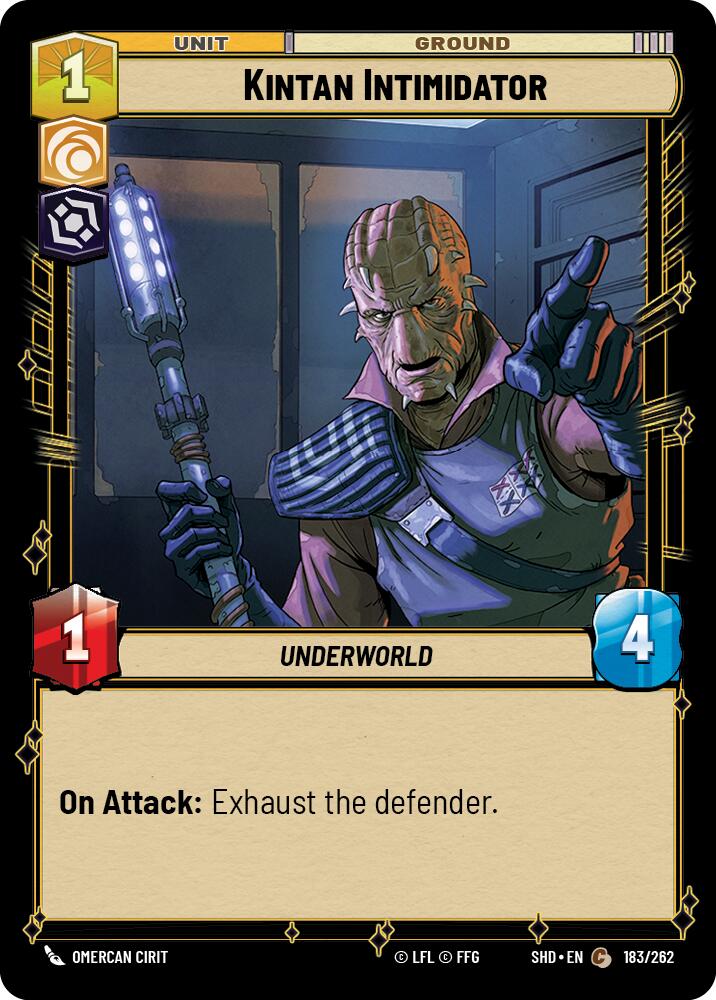Kintan Intimidator (183/262) (183/262) [Shadows of the Galaxy] | Deep Dive Games St. Marys