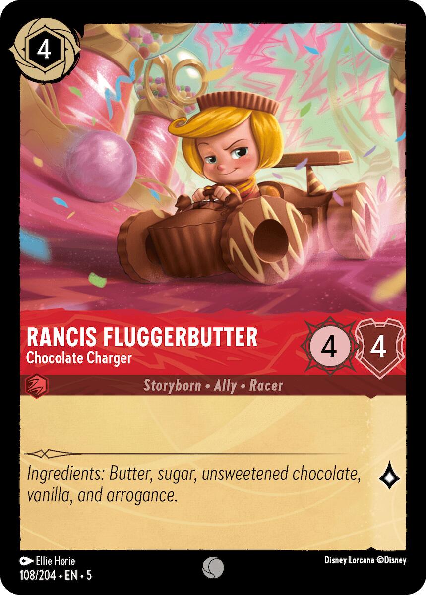Rancis Fluggerbutter - Chocolate Charger (108/204) [Shimmering Skies] | Deep Dive Games St. Marys