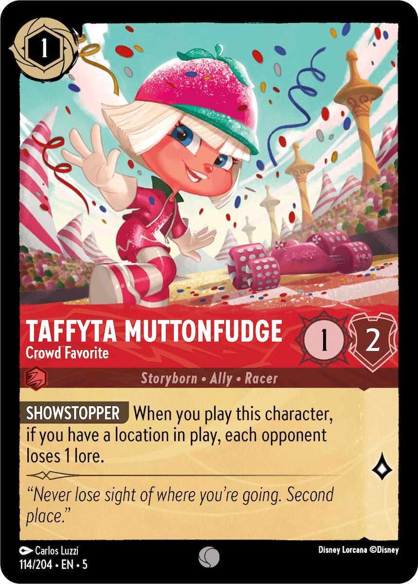 Taffyta Muttonfudge - Crowd Favorite (114/204) [Shimmering Skies] | Deep Dive Games St. Marys