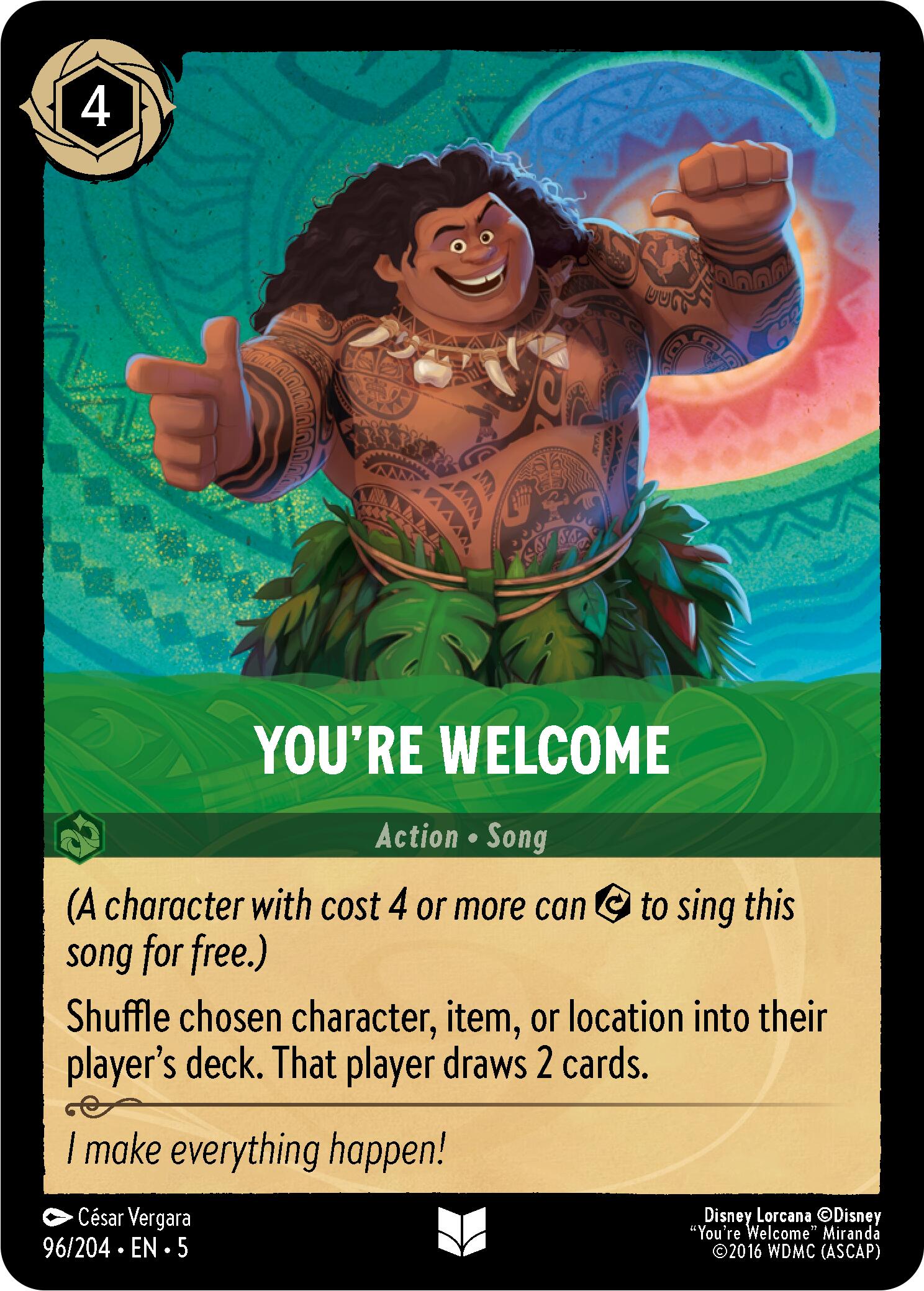 You're Welcome (96/204) [Shimmering Skies] | Deep Dive Games St. Marys
