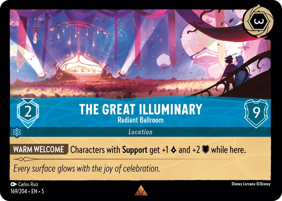 The Great Illuminary - Radiant Ballroom (169/204) [Shimmering Skies] | Deep Dive Games St. Marys