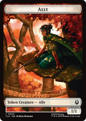 Ally (0004) // Soldier (0011) Double-Sided Token [Avatar: The Last Airbender Tokens] | Deep Dive Games St. Marys