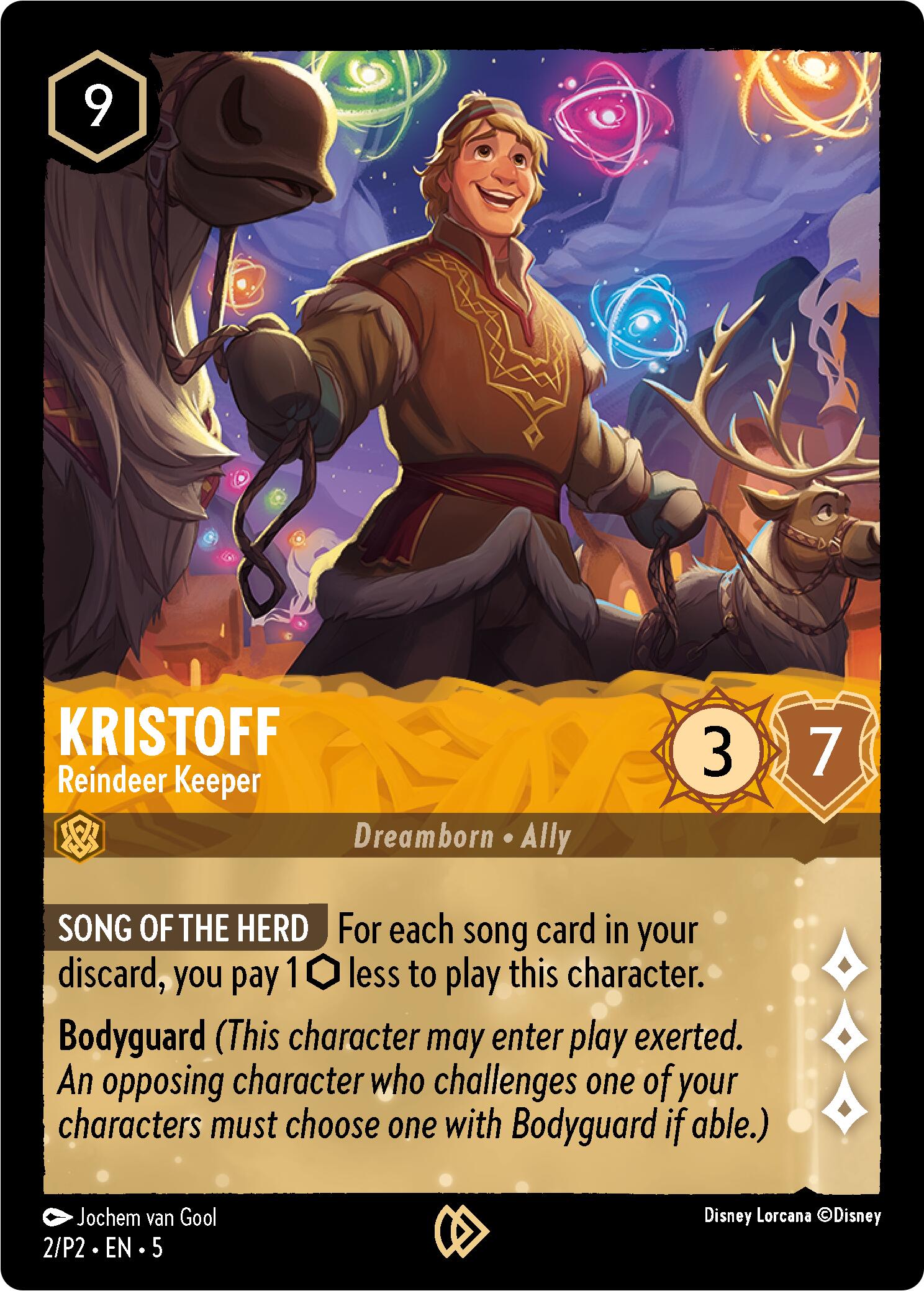 Kristoff - Reindeer Keeper (2) [Promo Cards] | Deep Dive Games St. Marys