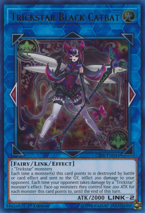 Trickstar Black Catbat [CIBR-EN044] Ultra Rare | Deep Dive Games St. Marys