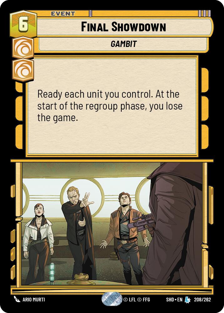 Final Showdown (208/262) (208/262) [Shadows of the Galaxy] | Deep Dive Games St. Marys