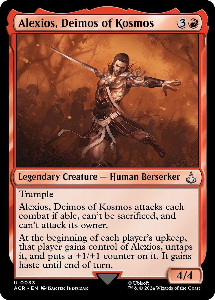 Alexios, Deimos of Kosmos [Assassin's Creed] | Deep Dive Games St. Marys