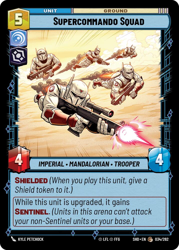 Supercommando Squad (034/262) (034/262) [Shadows of the Galaxy] | Deep Dive Games St. Marys