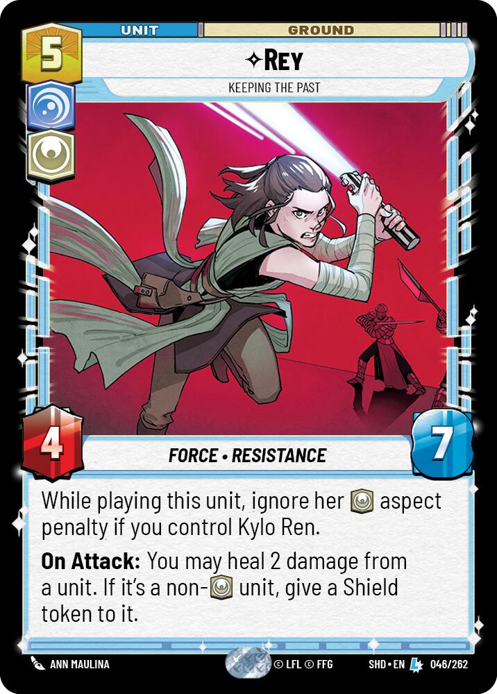 Rey - Keeping the Past (046/262) (046/262) [Shadows of the Galaxy] | Deep Dive Games St. Marys