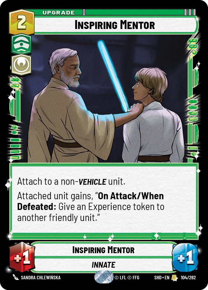 Inspiring Mentor (104/262) (104/262) [Shadows of the Galaxy] | Deep Dive Games St. Marys
