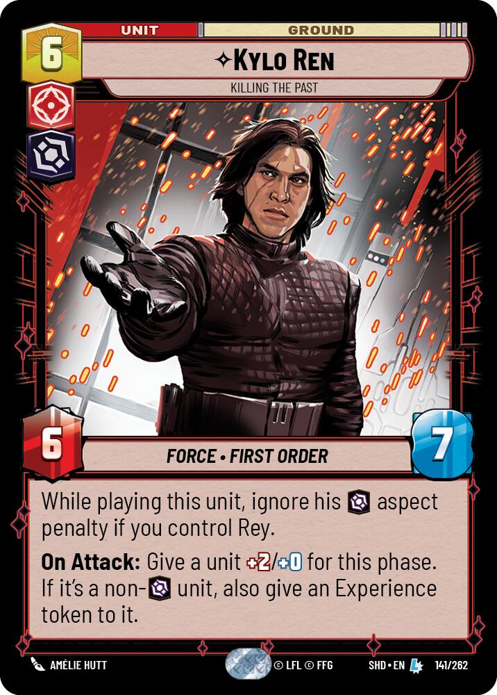 Kylo Ren - Killing the Past (141/262) (141/262) [Shadows of the Galaxy] | Deep Dive Games St. Marys