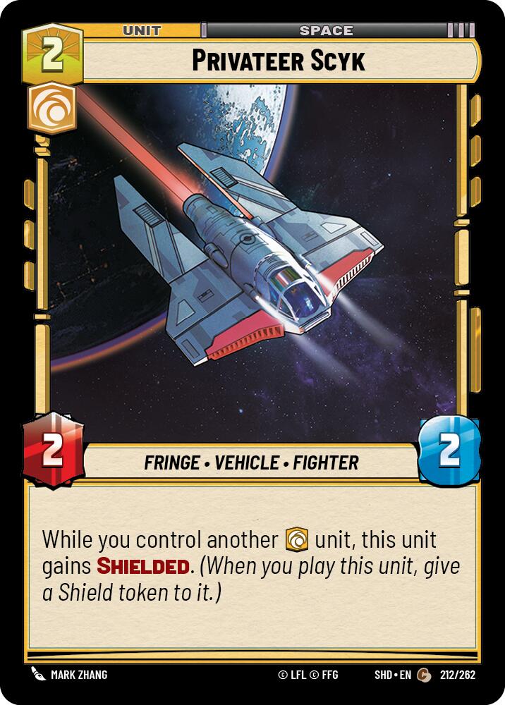 Privateer Scyk (212/262) (212/262) [Shadows of the Galaxy] | Deep Dive Games St. Marys