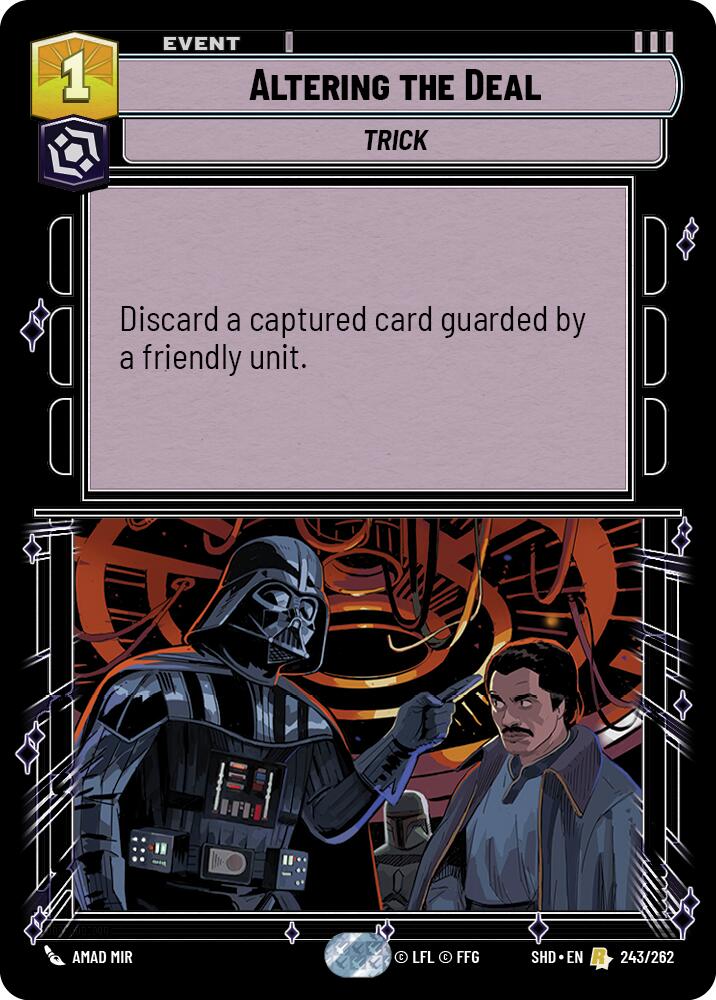 Altering the Deal (243/262) (243/262) [Shadows of the Galaxy] | Deep Dive Games St. Marys