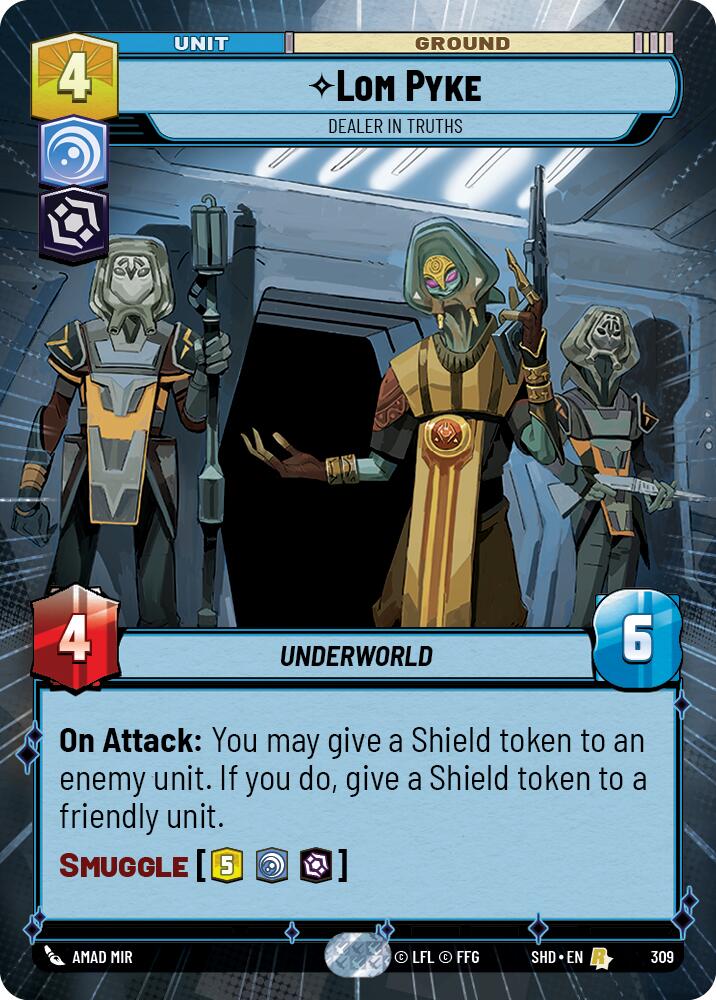 Lom Pyke - Dealer in Truths (309) (Hyperspace) (309) [Shadows of the Galaxy] | Deep Dive Games St. Marys