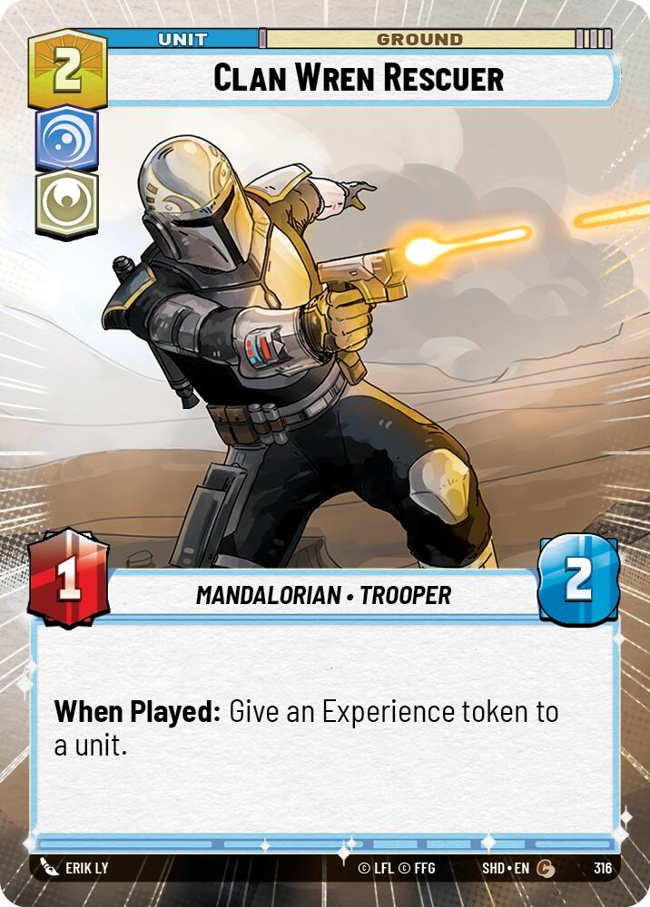 Clan Wren Rescuer (316) (Hyperspace) (316) [Shadows of the Galaxy] | Deep Dive Games St. Marys