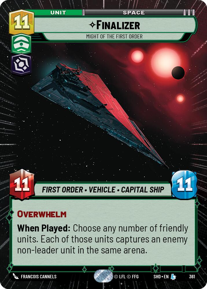 Finalizer - Might of the First Order (361) (Hyperspace) (361) [Shadows of the Galaxy] | Deep Dive Games St. Marys