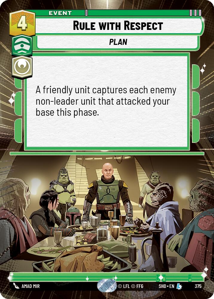 Rule With Respect (375) (Hyperspace) (375) [Shadows of the Galaxy] | Deep Dive Games St. Marys