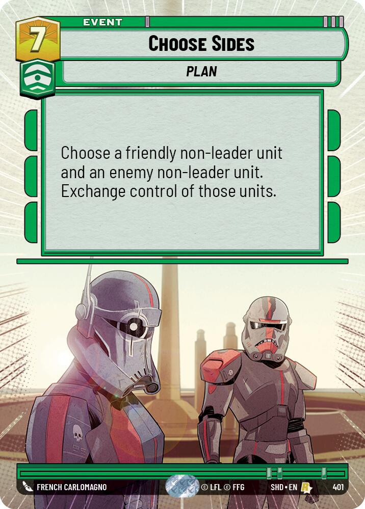Choose Sides (401) (Hyperspace) (401) [Shadows of the Galaxy] | Deep Dive Games St. Marys