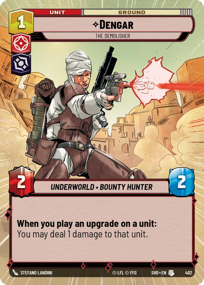 Dengar - The Demolisher (402) (Hyperspace) (402) [Shadows of the Galaxy] | Deep Dive Games St. Marys