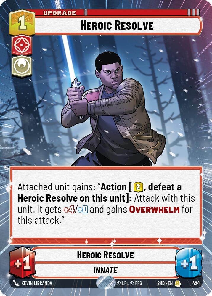 Heroic Resolve (424) (Hyperspace) (424) [Shadows of the Galaxy] | Deep Dive Games St. Marys
