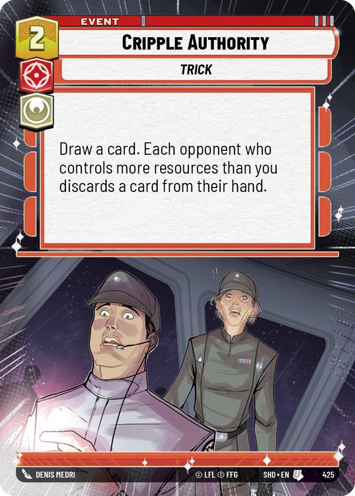 Cripple Authority (425) (Hyperspace) (425) [Shadows of the Galaxy] | Deep Dive Games St. Marys