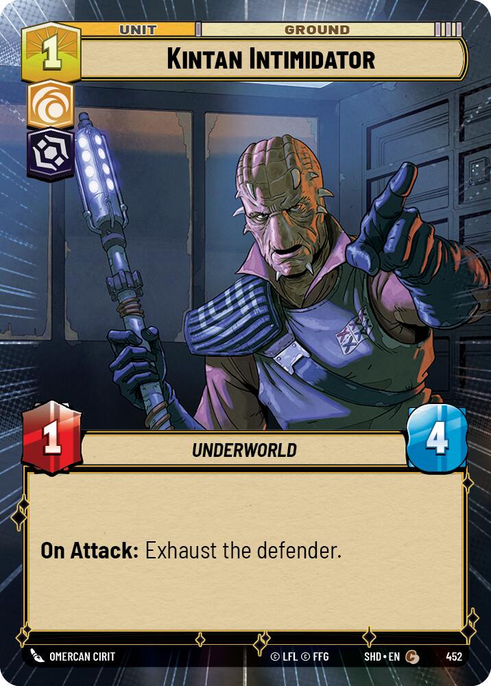 Kintan Intimidator (452) (Hyperspace) (452) [Shadows of the Galaxy] | Deep Dive Games St. Marys