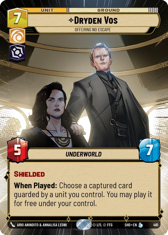 Dryden Vos - Offering No Escape (461) (Hyperspace) (461) [Shadows of the Galaxy] | Deep Dive Games St. Marys